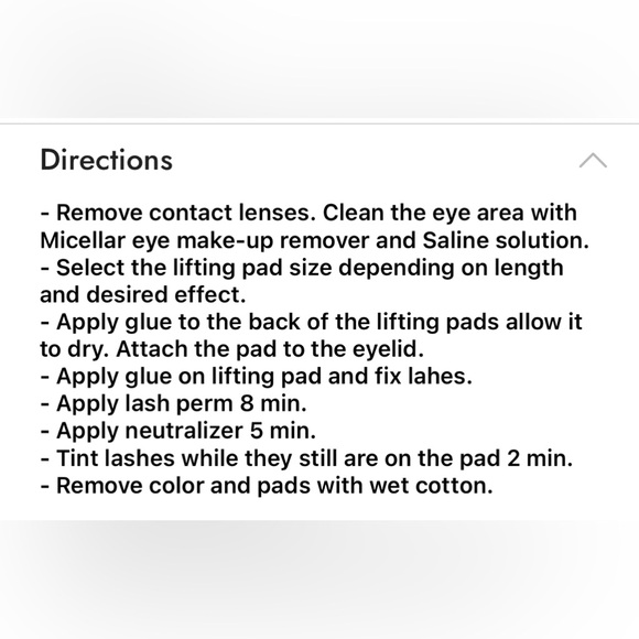 Refectocil Lash Lift Kit 36 Applications - Picture 4 of 4